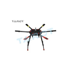 TAROT TL6X001 X6 Hex-Copter Frame Kit 6-axis Carbon Fibler Mulitcopter With foldable arms/electronic retractable landing gear