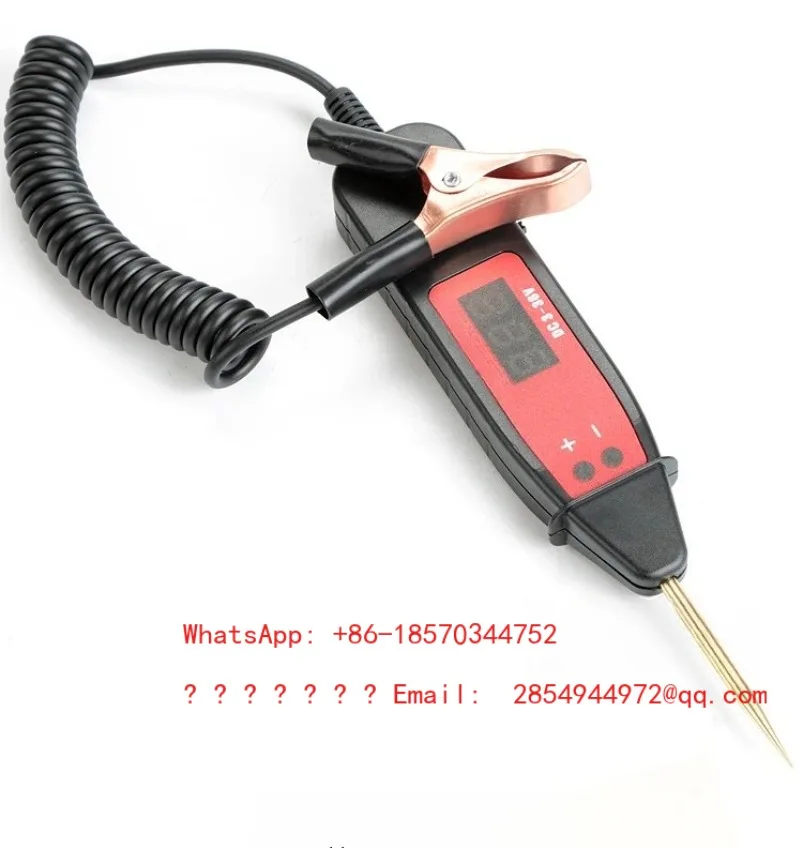 2026   Car Tester Pen Circuit Voltage Detection Pen Digital Display