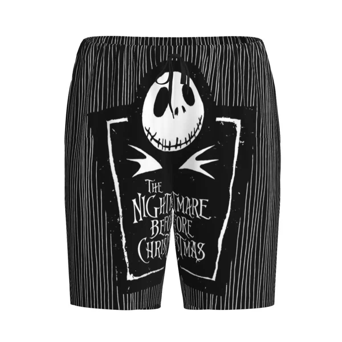 مخصص فيلم الرعب عيد الميلاد الجمجمة جاك بيجامة قيعان الرجال تيم بيرتون هالوين صالة النوم السراويل تمتد ملابس خاصة #4