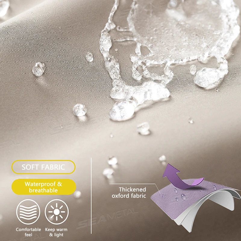 SEAMETAL سميكة الكبار دراجة نارية معطف واق من المطر دراجة كهربائية معطف المطر الرجال النساء دائم مقاوم للماء ركوب والعتاد متسابق معطف واق من المطر #6