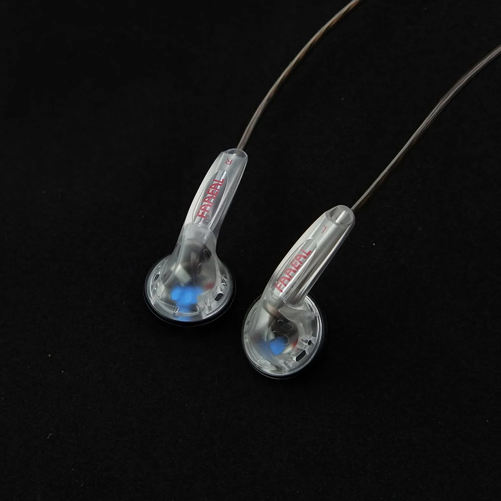 FAAEAL Rosemary Flat Head Earbuds 3.5mm Standard/4.4mm 2.5mm TRRS Balanced Earphones 150ohms HiFi Bass Music Headphones Headsets