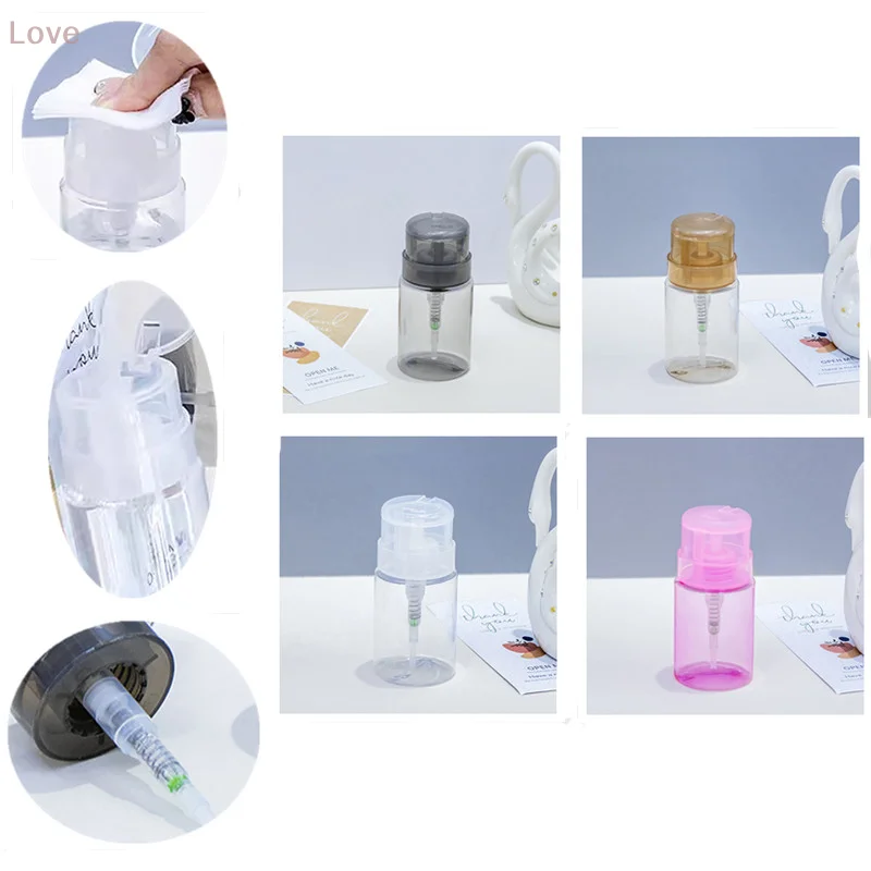 مضخة فارغة موزع السائل الأشعة فوق البنفسجية هلام البولندية مسمار الفن البولندية زجاجة نظيفة البولندية المطهر مزيل زجاجة #1