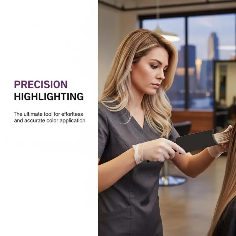 

Профессиональная доска для окрашивания волос, расческа-щетка для мелирования, палитра для образцов, инструменты для парикмахеров и стилистов