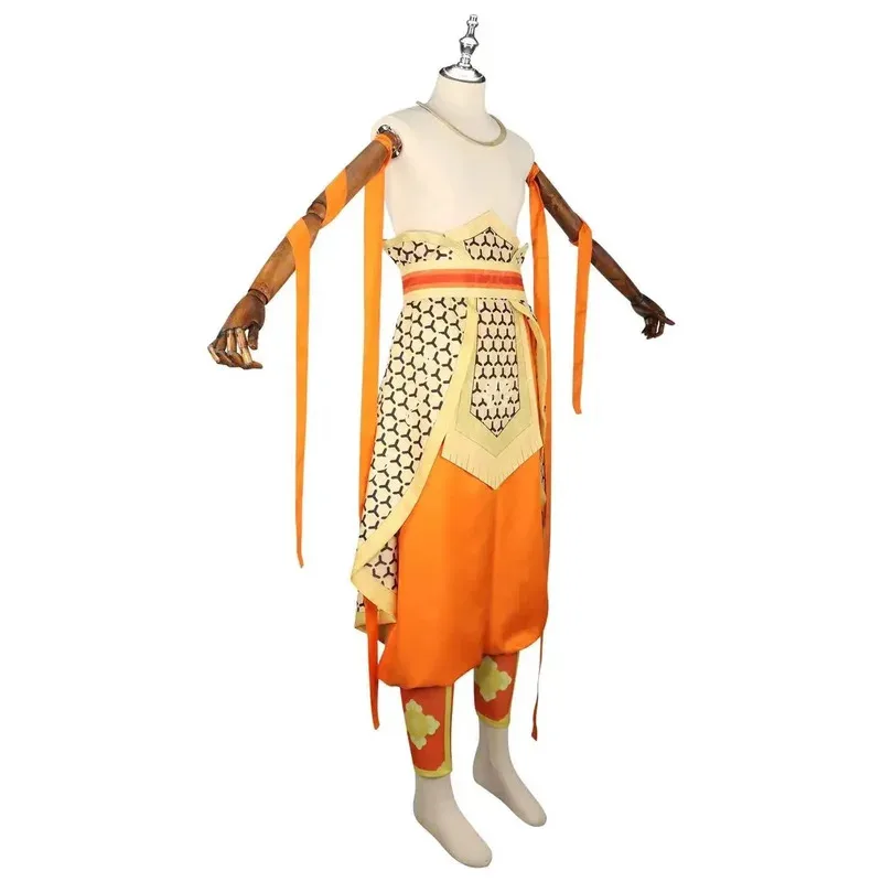 Kostum Anime Karakter Animasi Game Cosplay Black Myth Wukong Cos Nezha 2025 jd;2