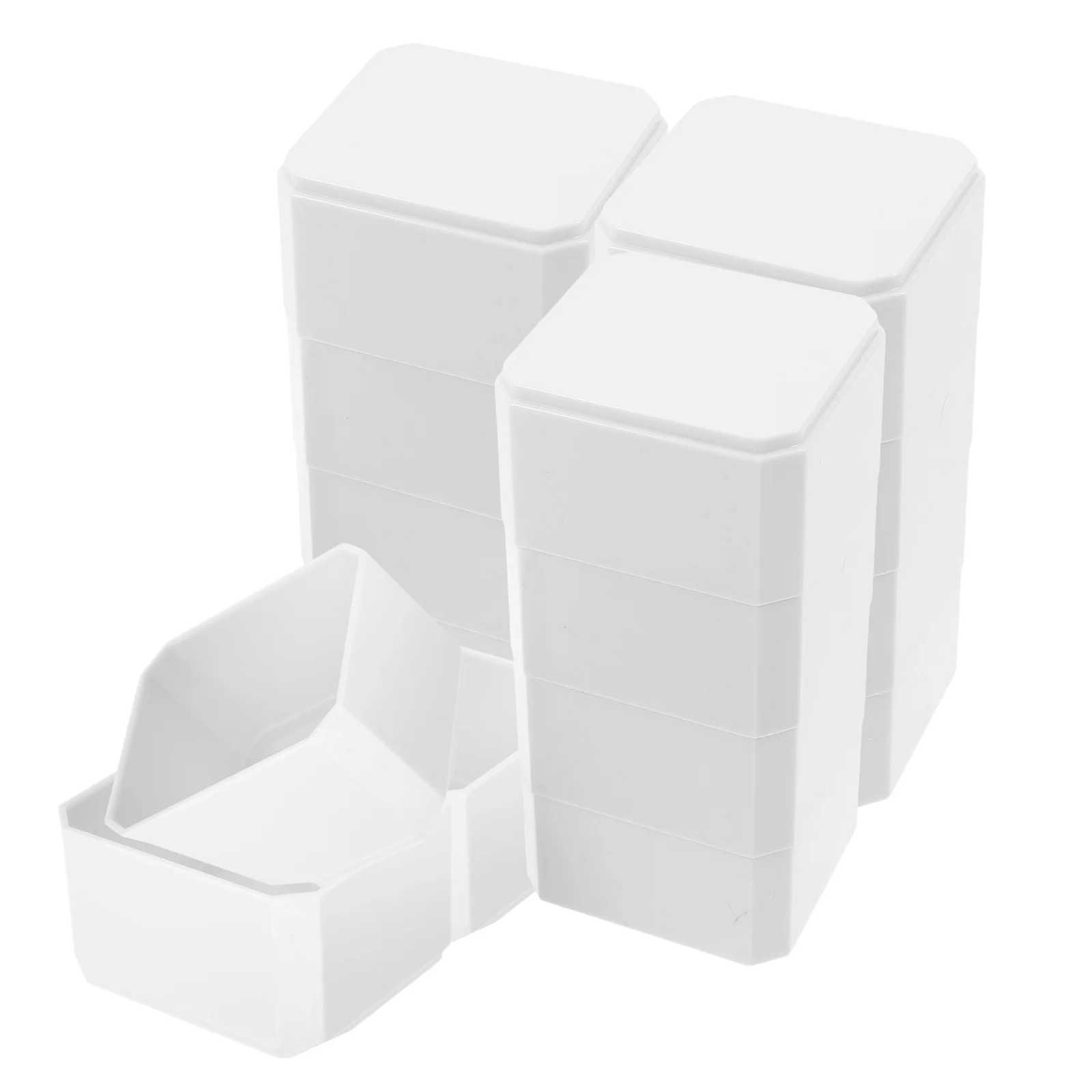 

15pcs Display Stand Secure Stable Stackable Base Holder For Action Figures Collectibles Nonslip Universal Organizer