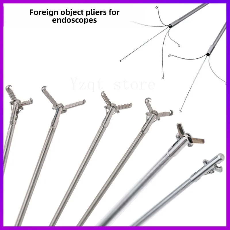

Bronchogastroenteroscope foreign body forceps Endoscope foreign body forceps Mesh pocket V word