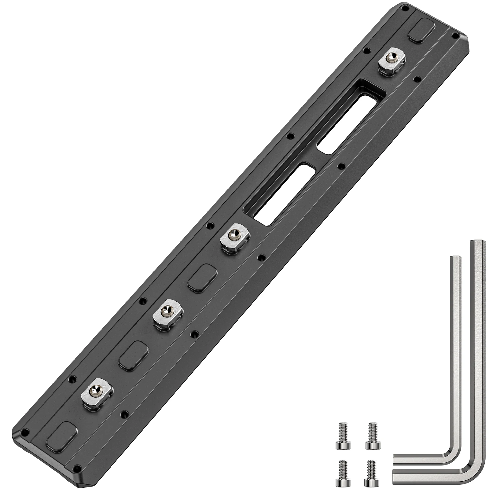 Adapter do statywu EVUMO ML240/300mm Mlok Arca Rail Arca Swiss z szybkozłączką, przedłużony uchwyt do statywu, adapter do bipodu do polowań — zdjęcie produktu 7