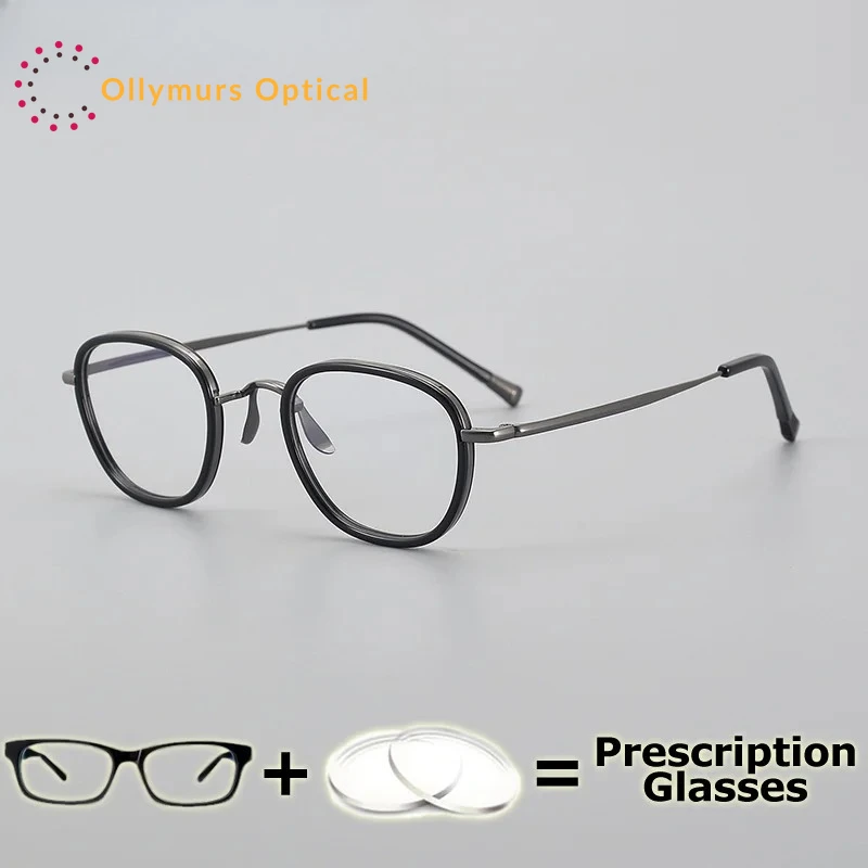 

OLLYMURS оптические линзы с рецептами фотохромные линзы оптические очки элитные мужские очки с защитой от синего света модные близорукость