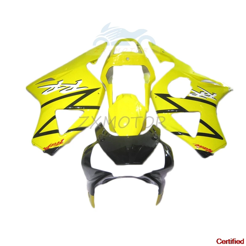 

Bright Yellow Black Fairings Kits Suitable For HONDA CBR954RR 2002 2003 High Grade fairing CBR954 02 03 k2 k3 Part 39