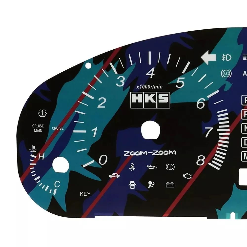 Gauge Face for Mazda 6 ZOOM-ZOOM For HKS + MPS Instrument Cluster 240KM/H