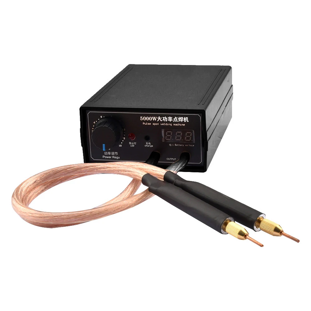 8000W Spot Welder Portable Adjustable Mini Spot Welding 0.3mm for 18650 Battery Spot Welder 1200A DIY Spot Machine Tool Kits