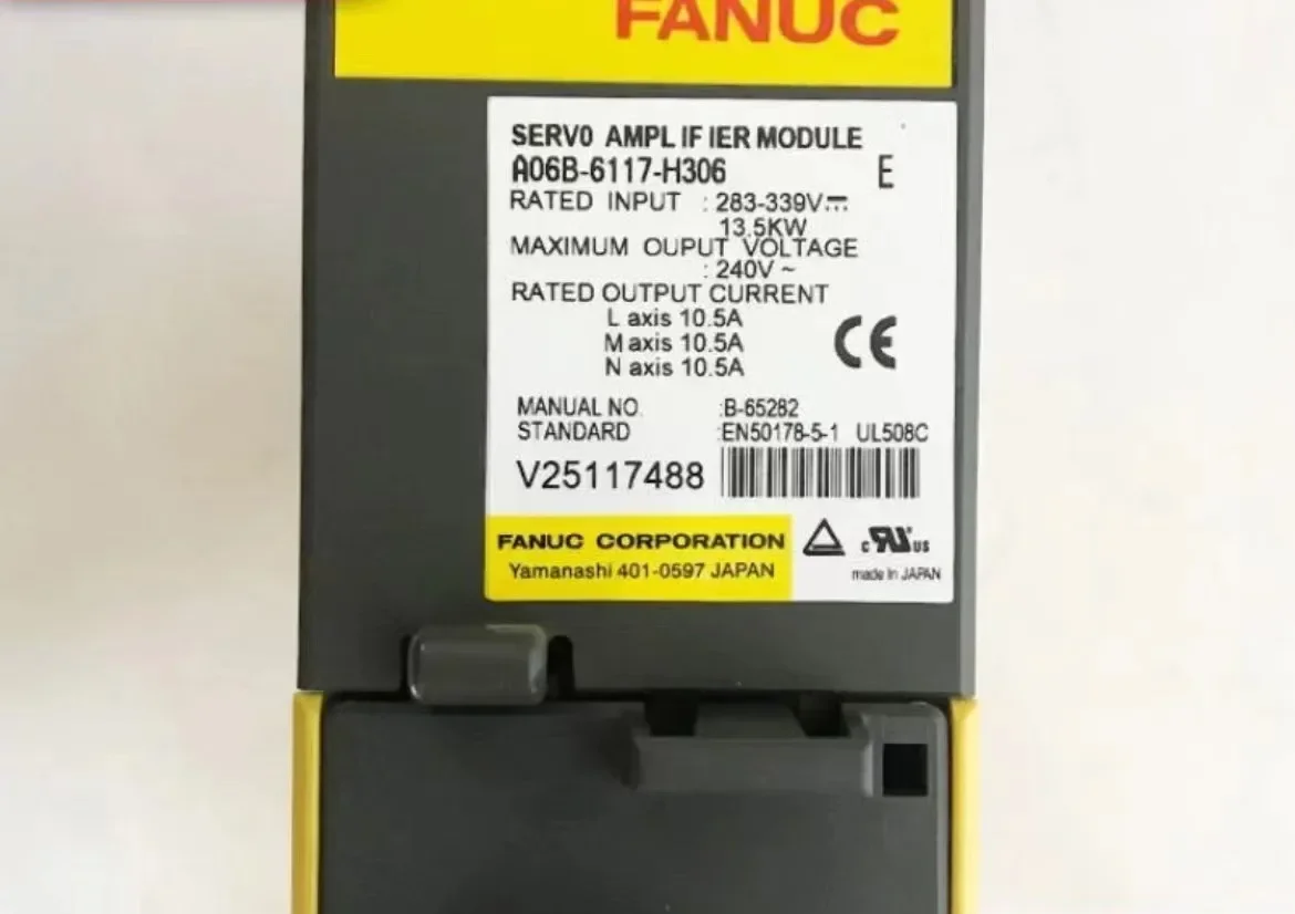 A06B-6117-H306 second-hand tested ok  Servo Drive in good Condition