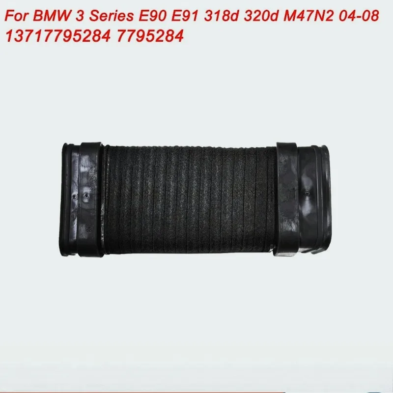 ZF-T Tubo  manguera  entrada  aire  motor  polipropileno 13717795284 para BMW Serie 3 E90 E91 318d 320d M47N2 2004-200