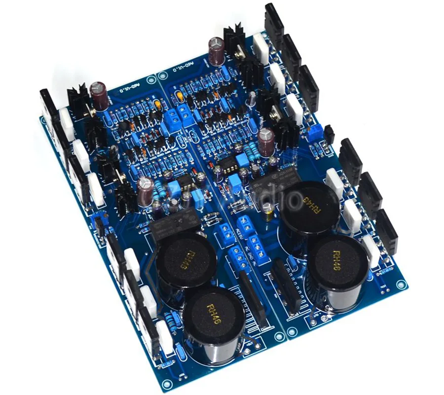 Accuphase A60 Current Feedback 2SA1943/2SC5200 MJE15034 MJE15035 Pure Post Power Amplifier Board (Adjustable Class A) 4-8Ω view 4