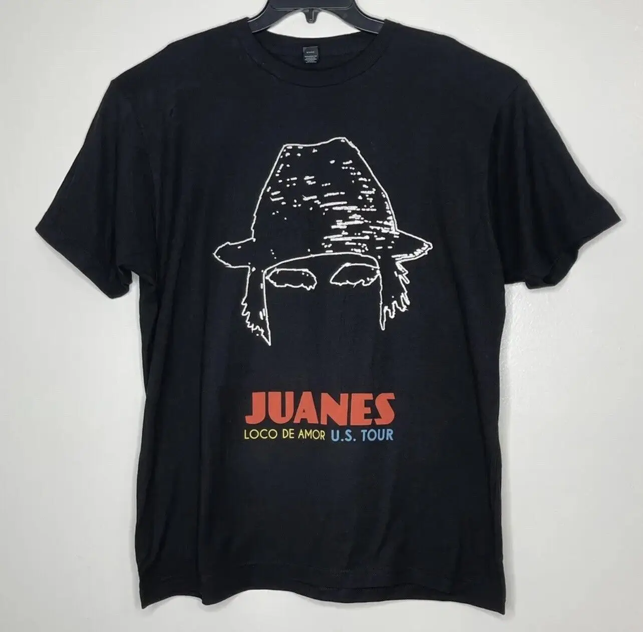 Juanes Loco De Amor U.S. Tour T-Shirt Men's Size X-Large