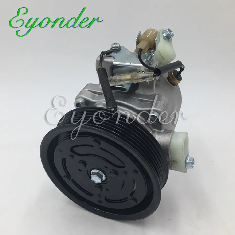 Auto AC A/C Air Conditioning Compressor Cooling Pump PV6 SV07C for Toyota Passo Rush Daihatsu Terios 447160-2270 447190-6121