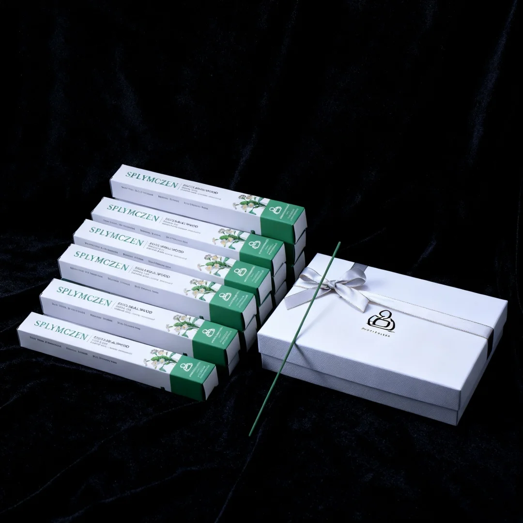 SPLYMCZEN Sandalwood Incense Sticks - Chinese Temple Aroma, Ideal for Relaxation & Meditation, Spiritual & Home Use