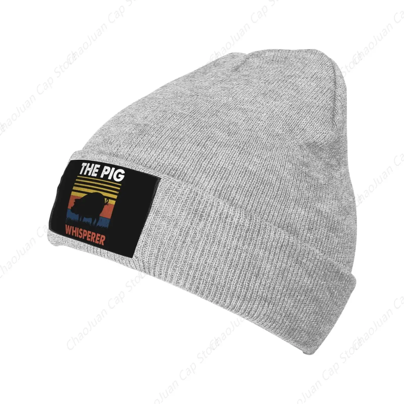 Men's Skullies & Beanies The Pig Whisperer Watch Cap for Women Farm Animal Lover Cap