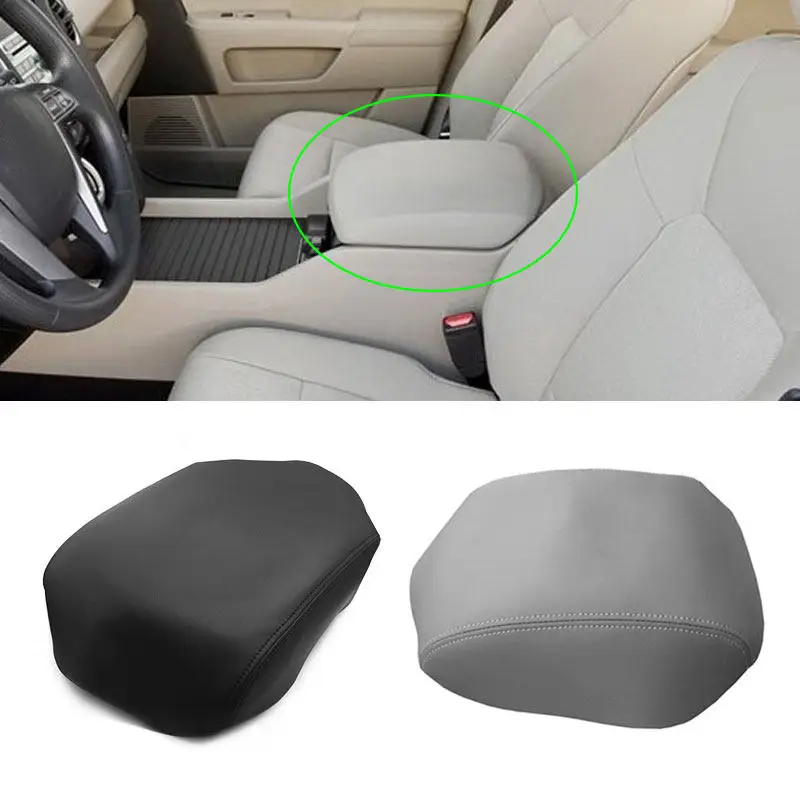 

For Honda Pilot 2009 2010 2011 2012 2013 Microfiber Leather Car Interior Center Armrest Console Box Pad Protective Cover Trim