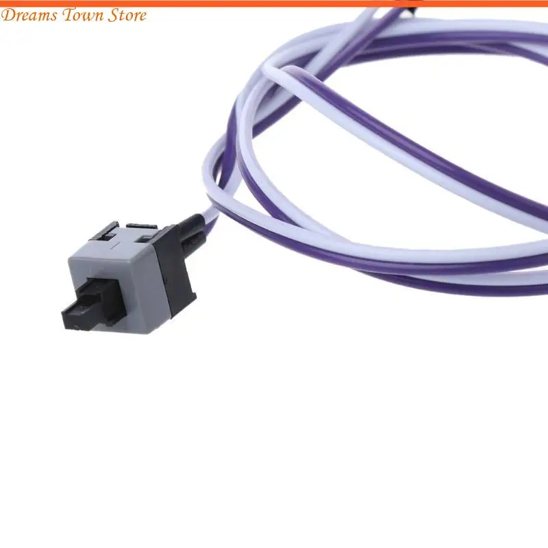 HX6A Los PC Computer Desktop ATX Power On Supply Reset Cable Cord Switch Connector