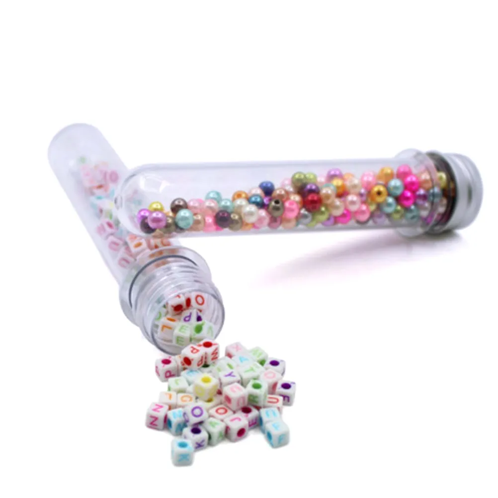 24Pcs 40Ml Clear Tube Mask Bottle Travel Size Refillable Skincare Lotion Cream Bath Salt Sample Vial