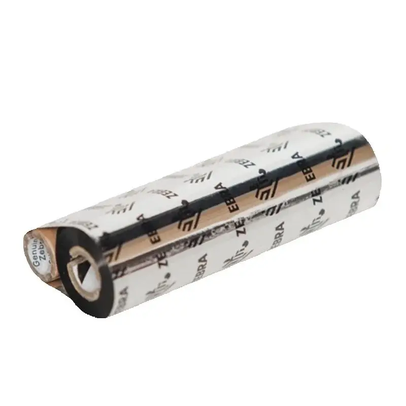 Cintas de transferencia térmica de núcleo pequeño originales de 110mm x 70m para Zebra GK888T ZD888 GX430T (opciones de cera/resina/híbridas)