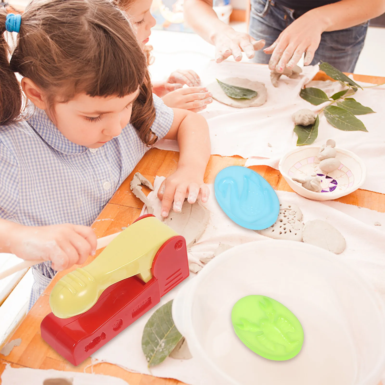 

31Pcs DIY Plasticine Moulds Creative Colored Clay Tools Educational Kids Clay Molds Set Hands Coordination Development