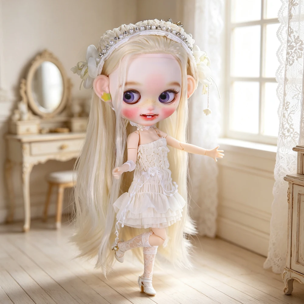 ICY DBS Blyth 1/6 High-Quality Outfit Set with Headpiece and Hat Anime-Style Doll Toy Gift
