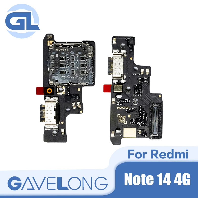 USB Charging Port Board Connector Port Main Mainboard Flex Cable For Redmi Note 14 4G