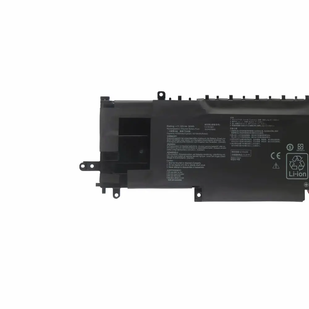 New C31N1841 Laptop Battery For Asus ZenBook UX334FL UX333FAC UX433FL UX433FLC UM433DA UM433IQ UM434DA UM434IQ 11.55V 50WH