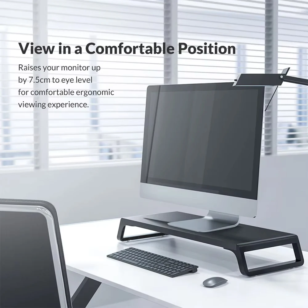 ORICO Wood Monitor Stand Universal Computer Riser Wooden Desktop Bracket Laptop Stand For PC MacBook Notebook TV Home Office