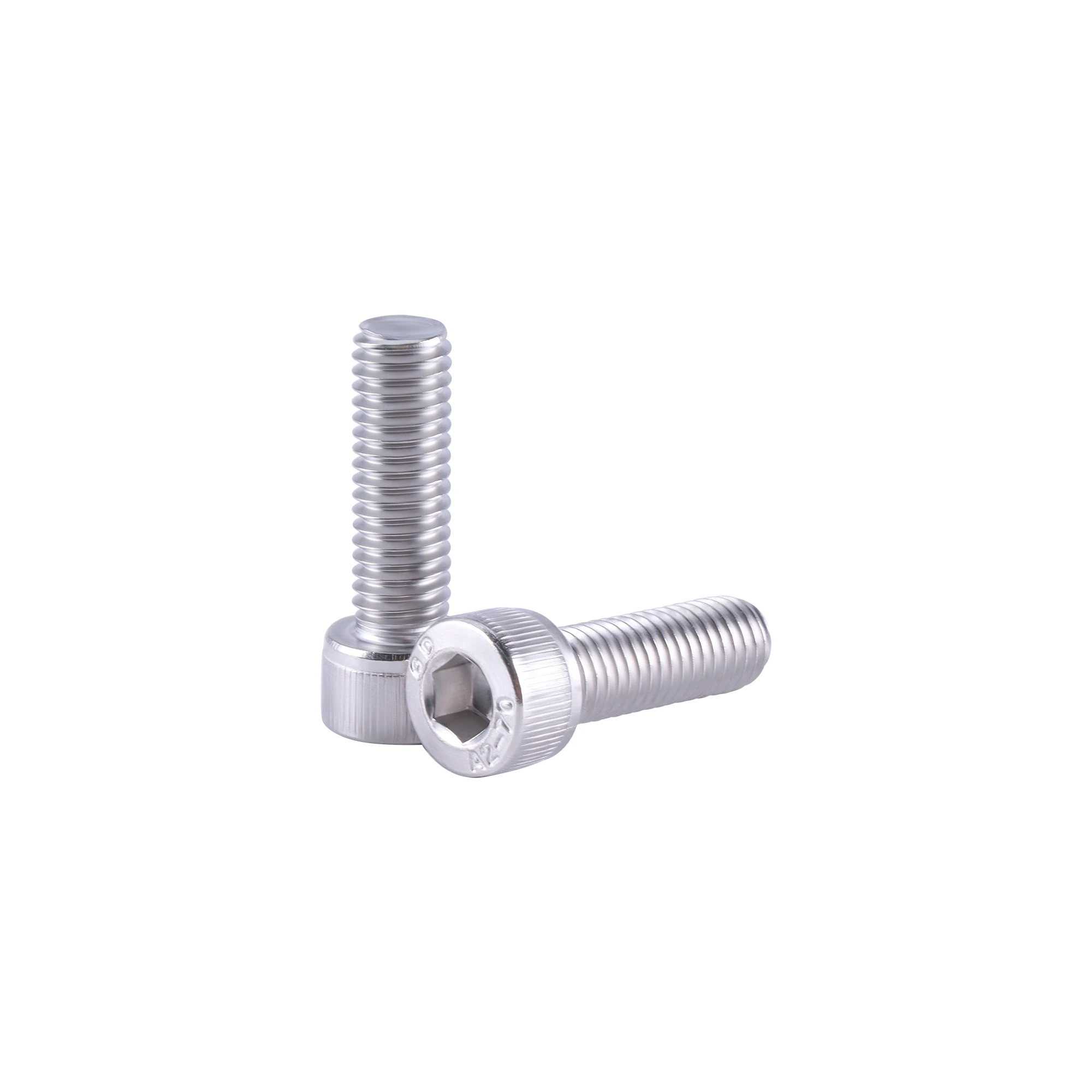 Stainless Steel 304 Imperial Hexagon Socket Screw Cup Head Cylindrical Hexagon Socket Bolt M8-1.25X25mm  #5/16-18 X 1“