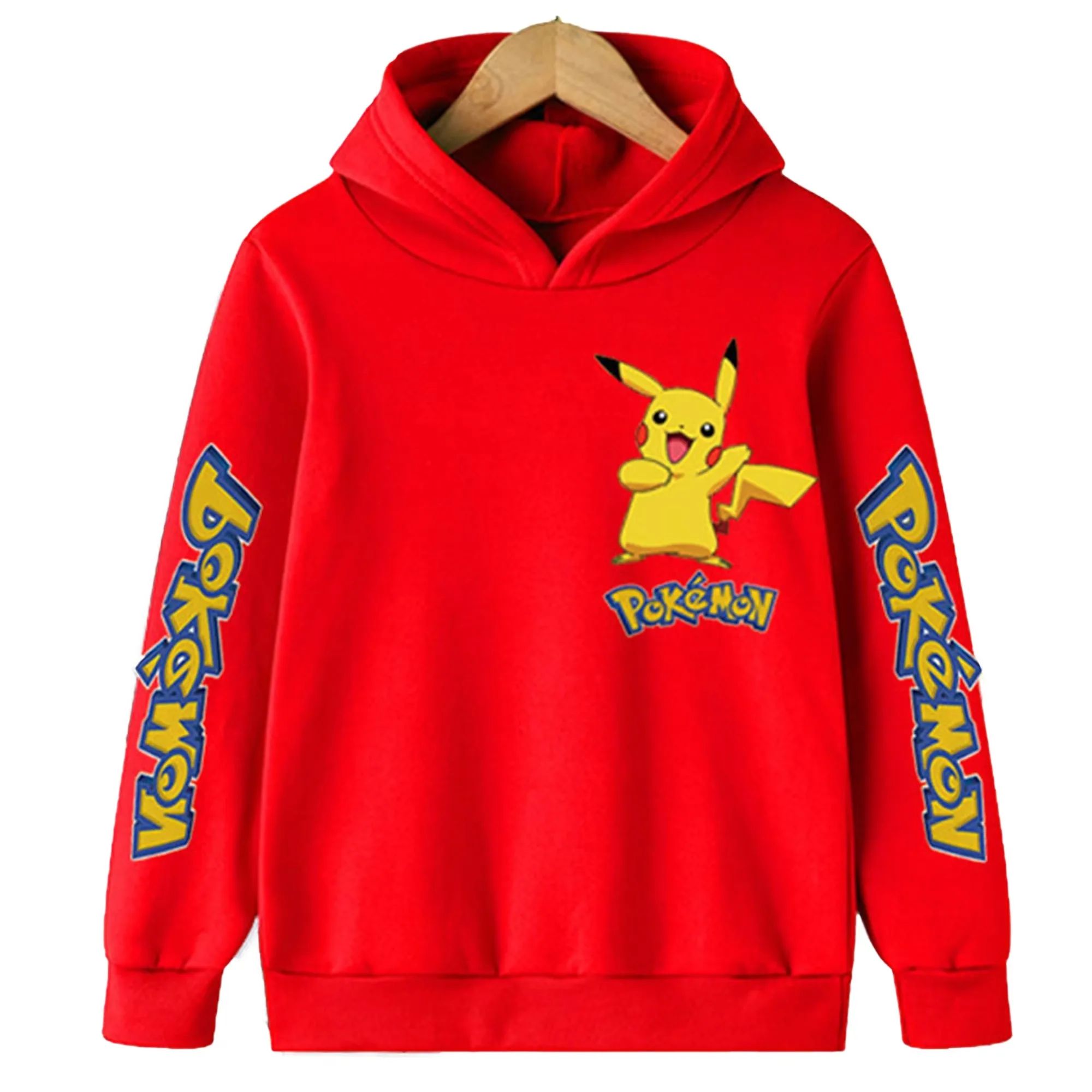 Herbst- und Winter-Sport-Hoodies für tägliche Wärme, kreative Taschenmonster-Cartoonmuster, Herren- und Mädchenbekleidung – Detail 5