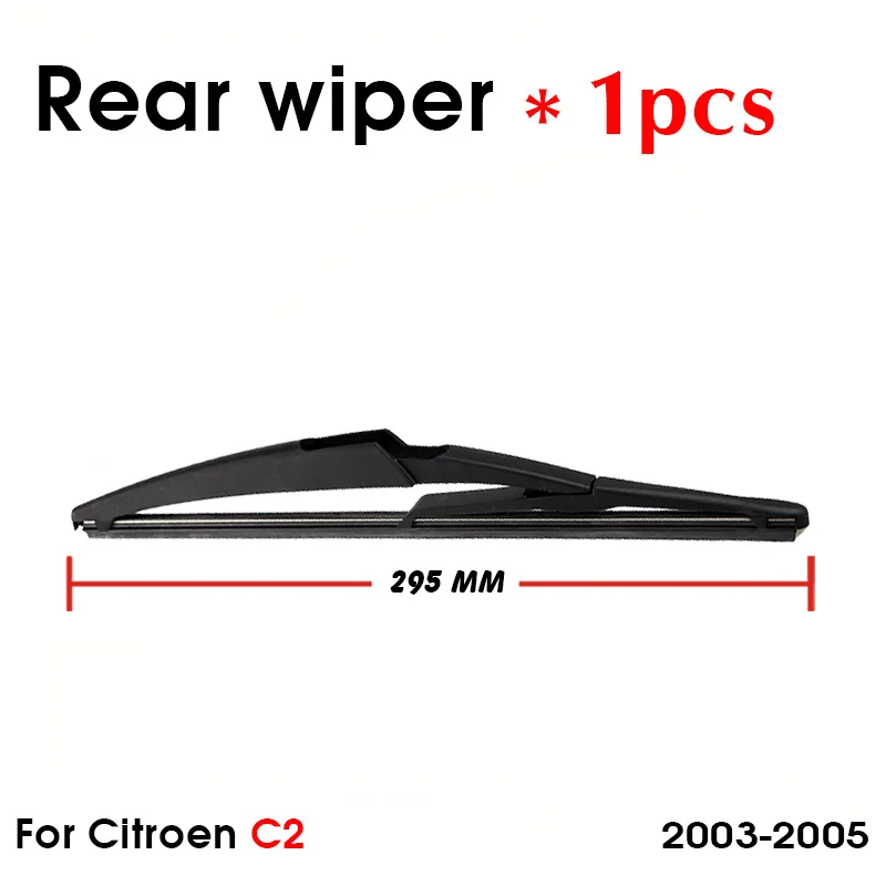 BEMOST Car Rear Windshield Wiper Arm Blades Brushes For Citroen C2 2003-2005 Back Windscreen Auto Styling Accessories