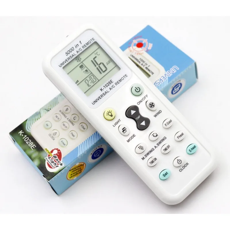 Universal K-1028E Low Power Consumption K-1028E Air Condition Remote LCD A/C Remote Control Controller