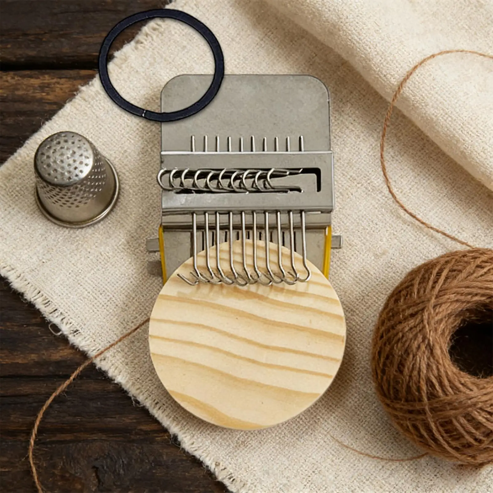 Mending Loom Patch Darning Sewing Tool Knitting Loom Kit For Crochet Embroidery Craft Arts Yarn Projects Jeans Socks Clothes view 3