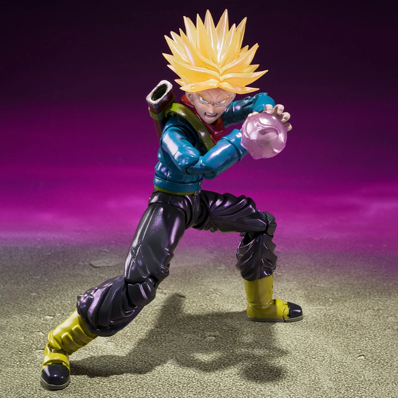 Genuine Original S.H.Figuarts Future Trunks -Super Saiyan- -Exclusive Edition- DRAGON BALL Action Anime Figure Doll Ornament Toy