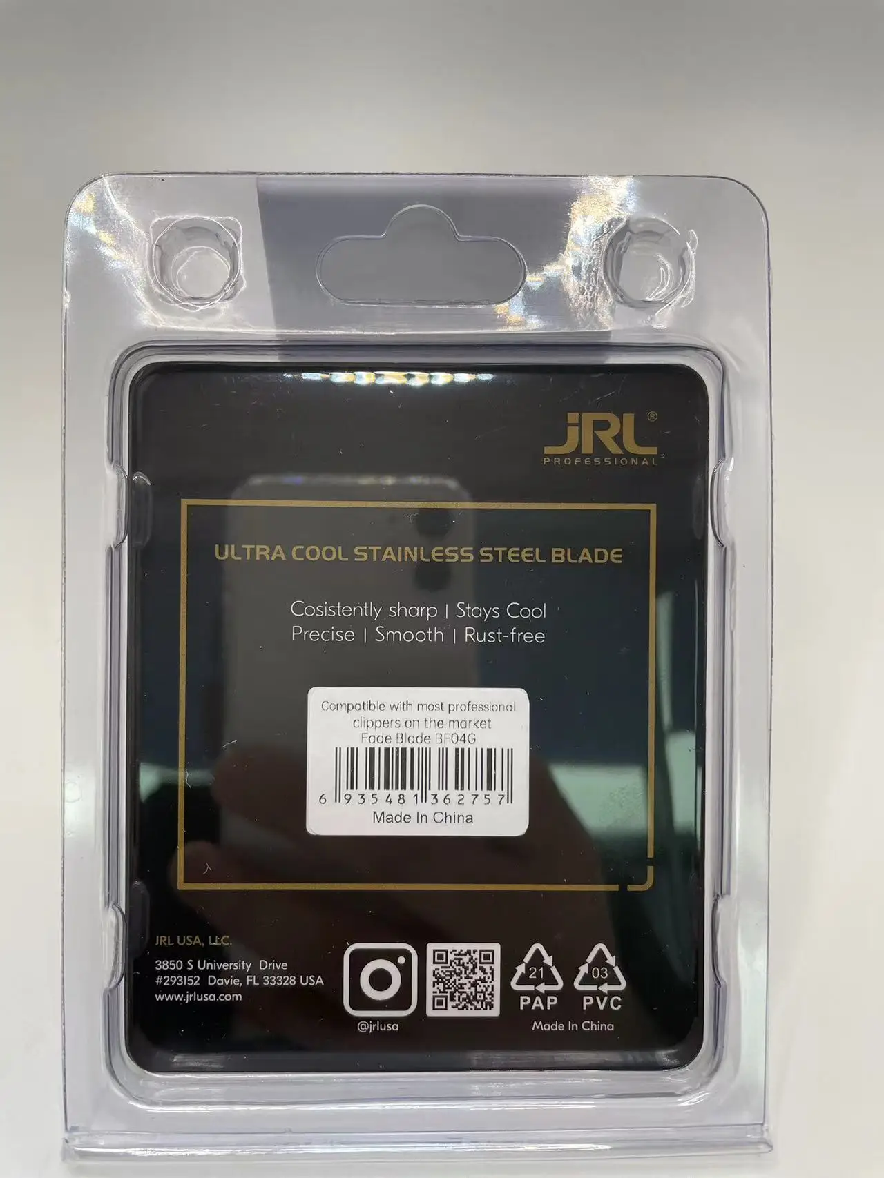 Original JRL2020C Professioneller Haarschneider Standard verblasst ultradünne Edelstahl-Keramikklinge 2020T Trimmer-Ladestation – Detail 7