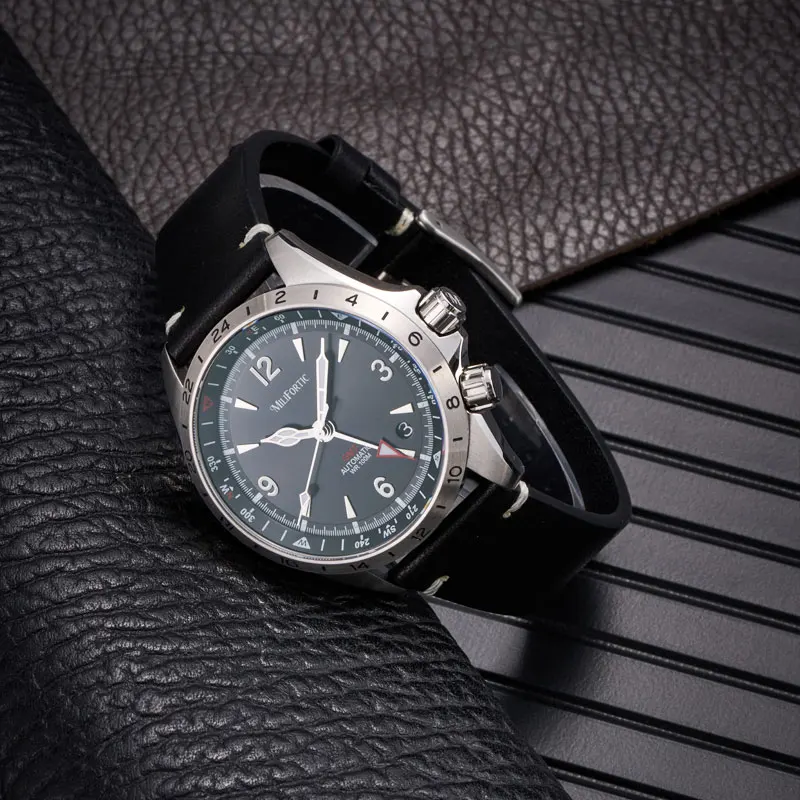 Milifortic S103 Alpinist GMT Homage Watch Man NH34 Automatic 