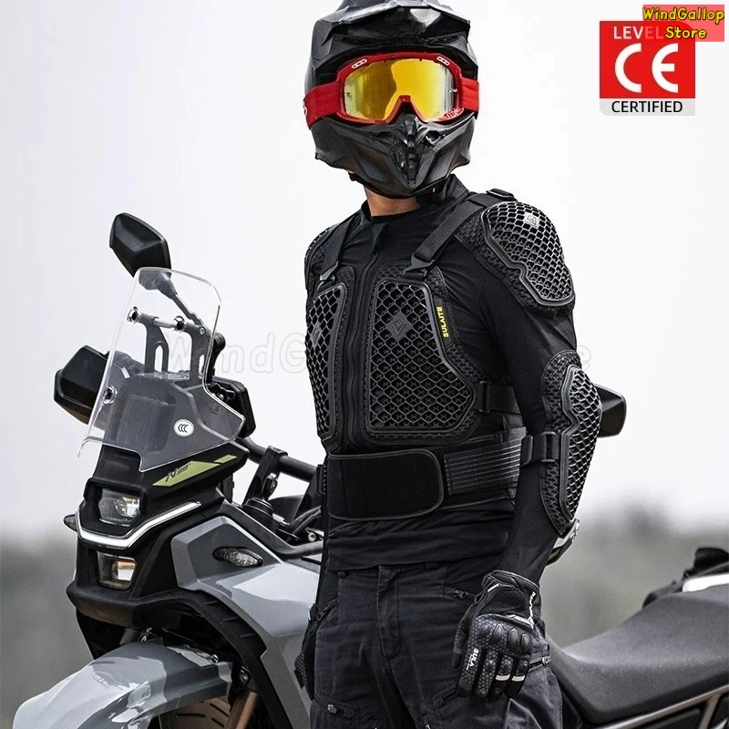 Motorcycle riding armor clothing summer breathable Jinkana cycling clothing off-road locomotive equipment protective clothing