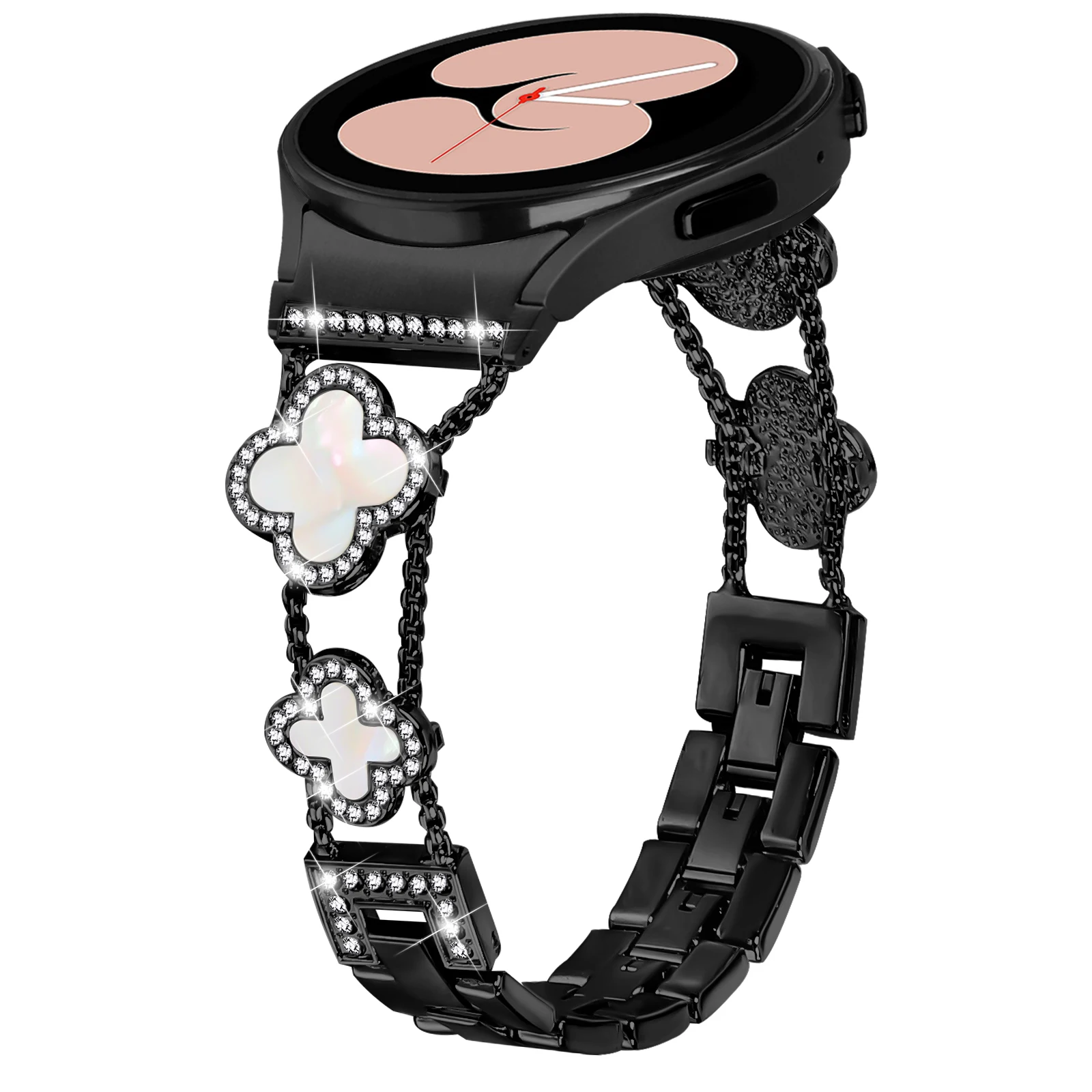 لا فجوات الماس حزام لساعة سامسونج جالاكسي 6 الكلاسيكية 47 مللي متر 43 مللي متر 4/5/6/7 44 مللي متر 40 مللي متر حزام معدني لسوار غالاكسي 5pro 45 مللي متر