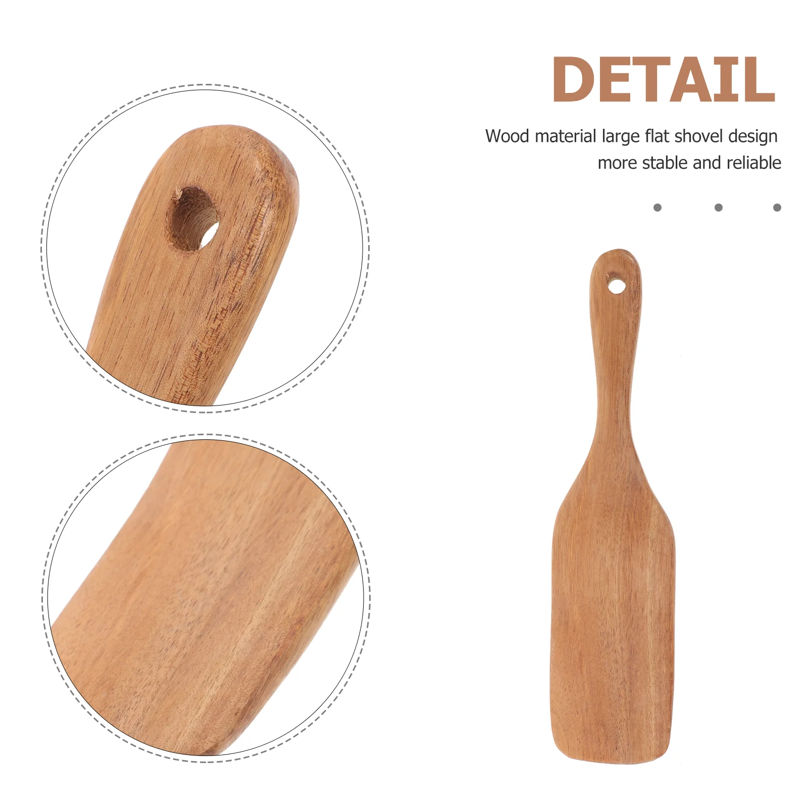 Cooking Spatula Mattress Lifter Trowel Risers Wooden Paddle Effort Saving Lifters