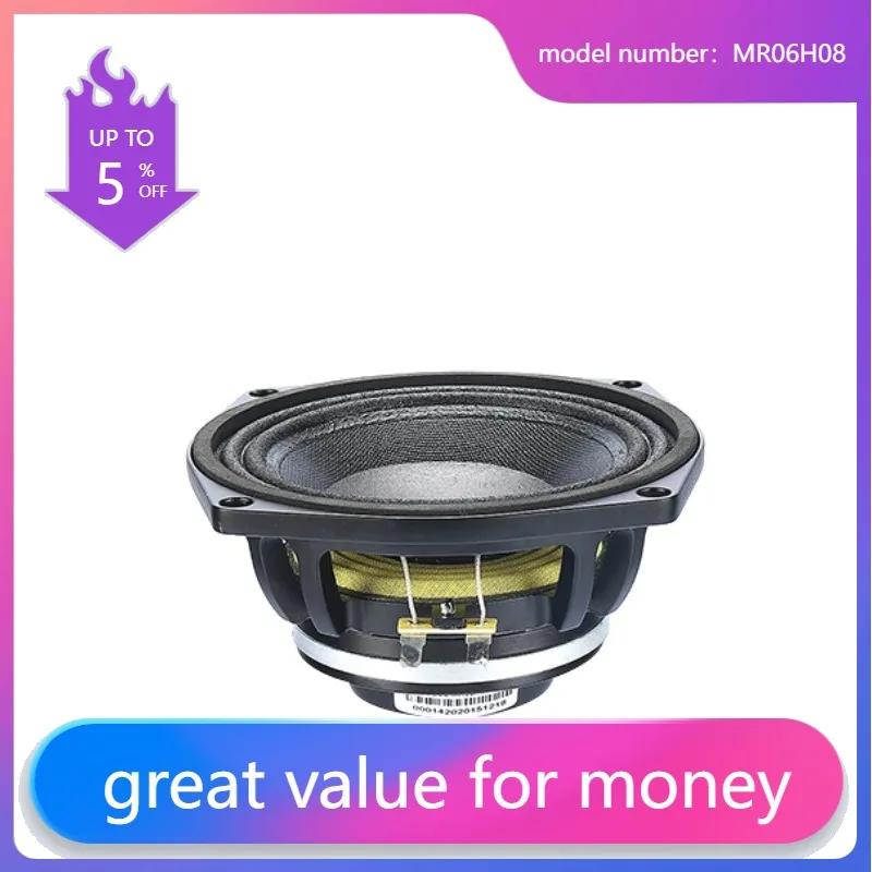 

MR06H08 6 Inch Full Range Professional Dj Equipment Concert Bass Subwoofer For Line Array And Empty Speaker