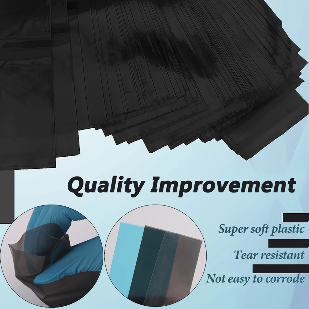 Disposable Tattoo Clip Cord Sleeves Covers Bags Black/White/Blue Plastic Tattoo Machine Protection Bags Tattoo Accessories