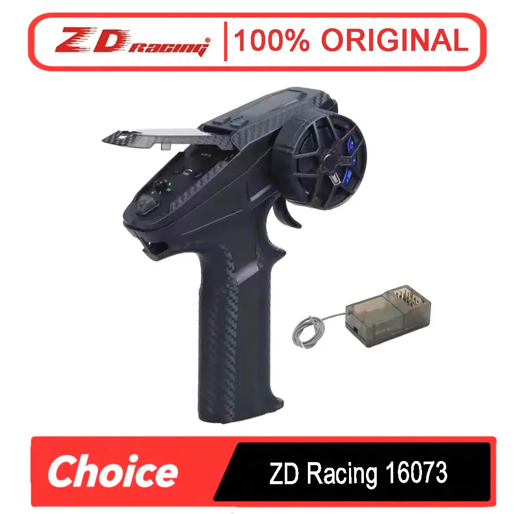 

ZD Racing 16073 RC Remote & Receiver - Original for MT16 1/16 RC Car (Hi-Response, Easy Pairing)
