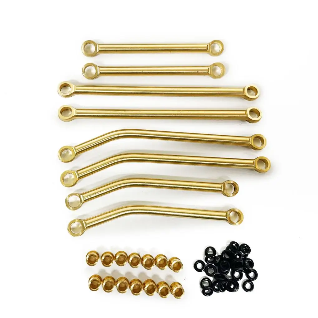 

Комплект латунных рулевых тяг для радиоуправляемых моделей автомобилей 1/18 -4M, запчасти и аксессуары для радиоуправляемых машин, сменные детали