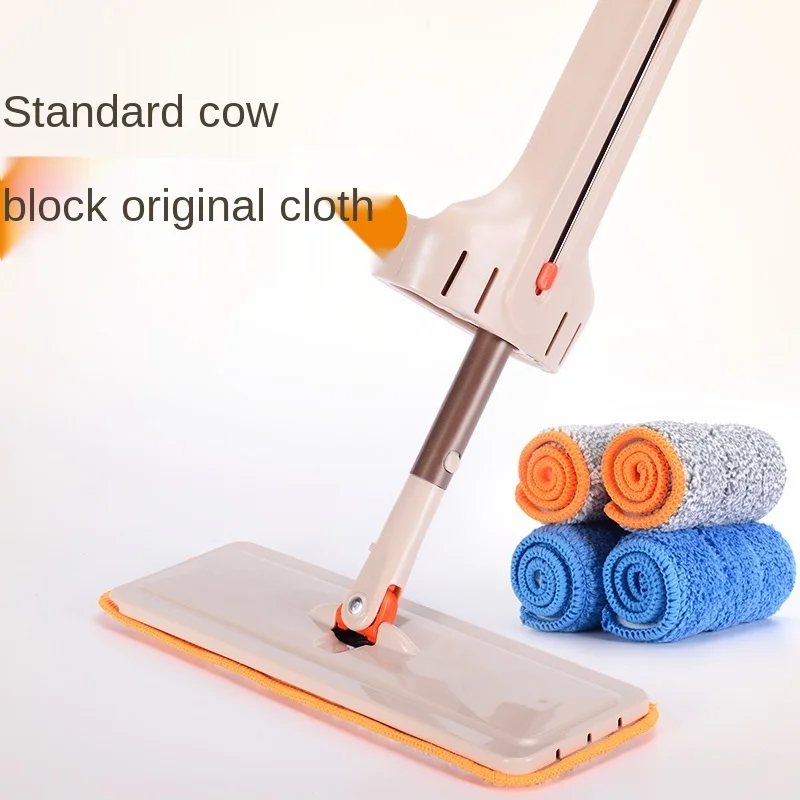 Mop Hand-Free Flat Mop Self Squeeze Rotating Wood Floor Lazy Household Mop Head Tobo Para Coleto