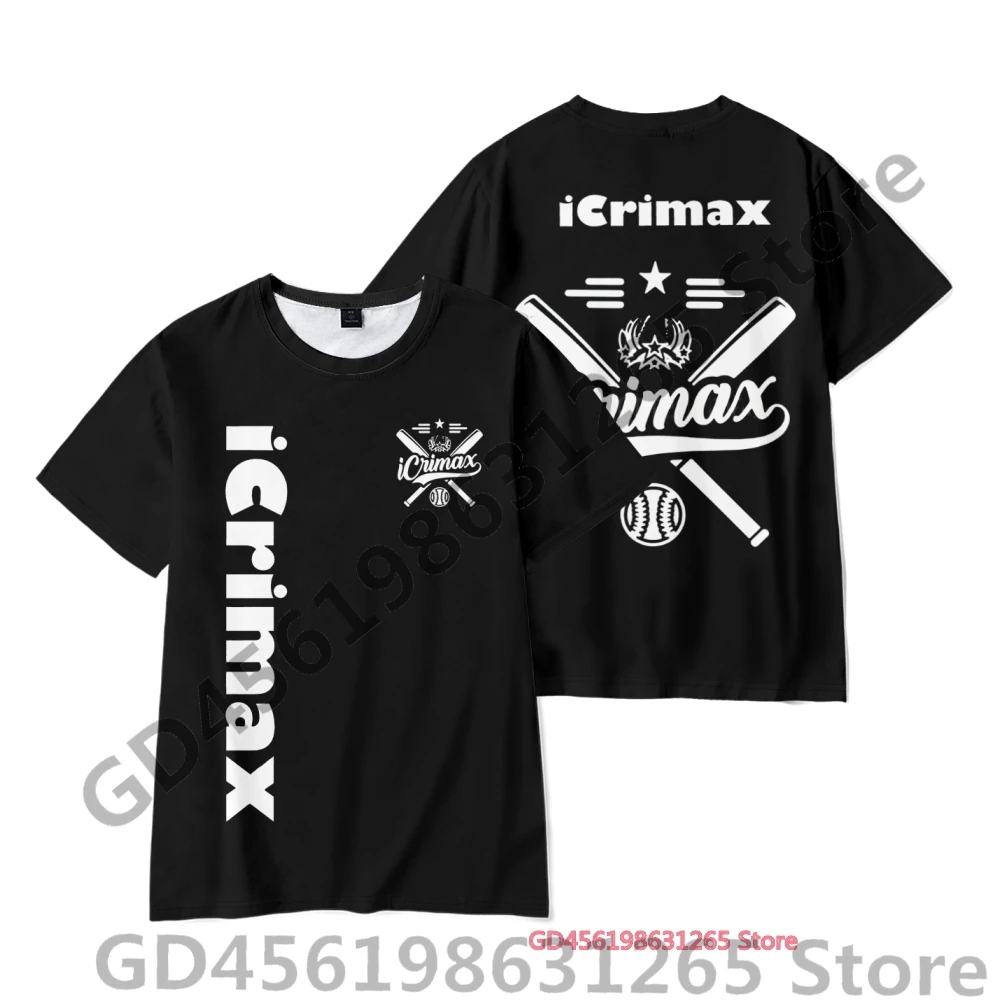 schönPersonality Icrimax T shirts Harajuku Casual Personality Clothes Men/women Tops Kawaii Streetwear Boys/girls Kids Tees