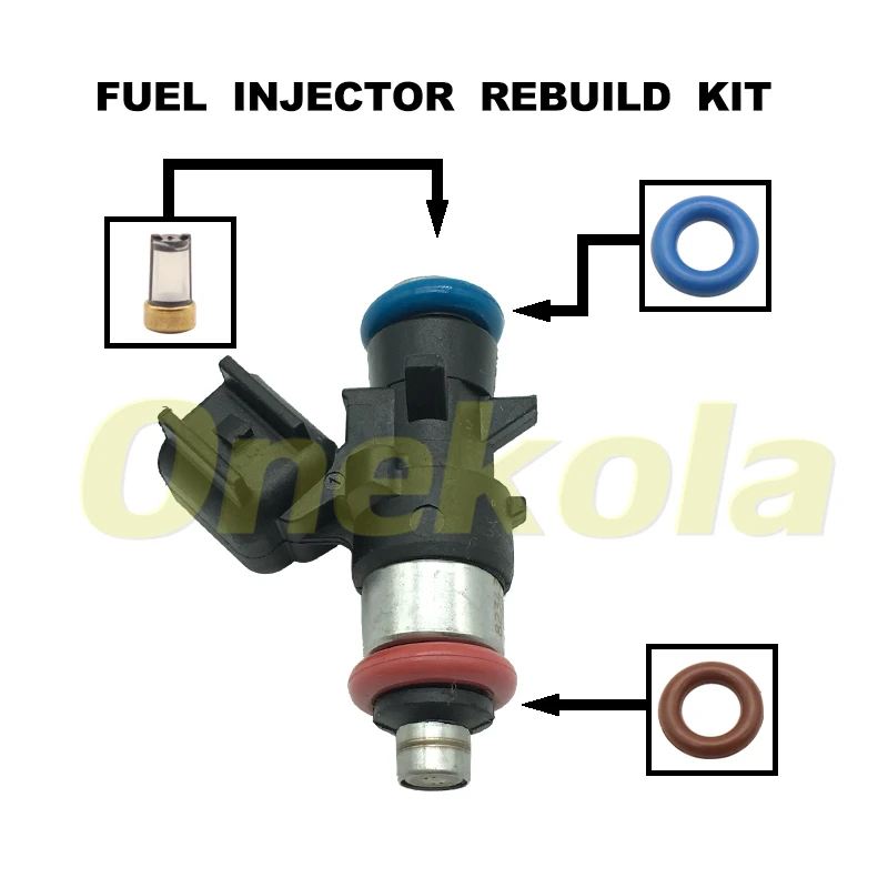 

Fuel Injector Service Repair Kit Filters Oring Seals Grommets For Bosch Chrysler Dodge Ram Jeep 3.6L 0280158233 5184085AC