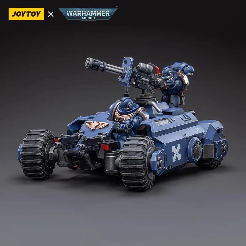 [IN STOCK] JOY TOY Warhammer 40K 1/18 Action Figure 26cm Ultramarines Primaris Invader ATV Anime Model Collection Toy Gift